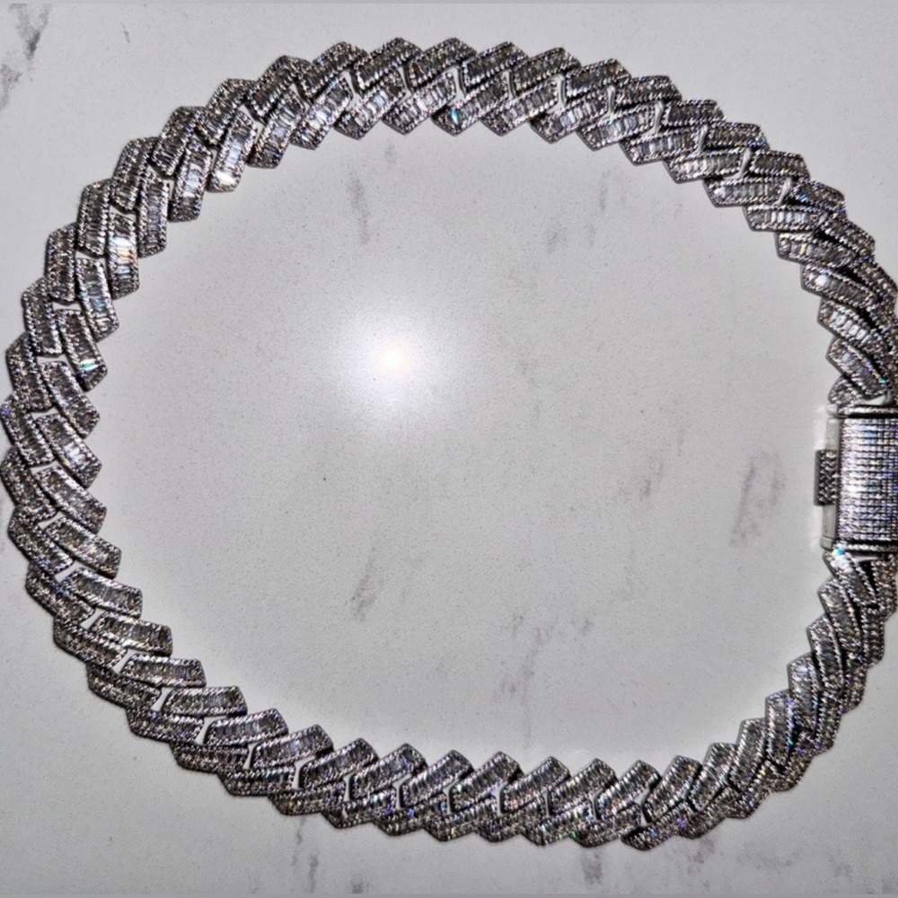 Baguette Diamond Chain